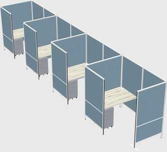 Small private panel system