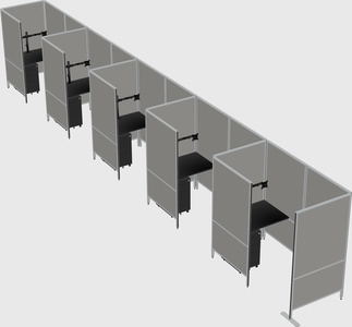 Small private panel system