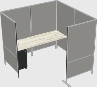 Système de panneaux flexibles avec confidentialité