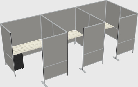 Système de panneaux flexibles avec confidentialité