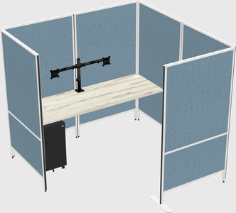 Système de panneaux flexibles avec confidentialité