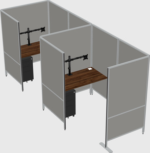 Small private panel system
