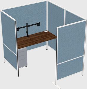 Système de panneaux flexibles avec confidentialité
