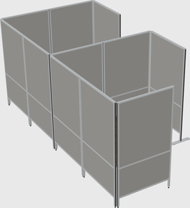 Système de panneaux flexibles avec confidentialité