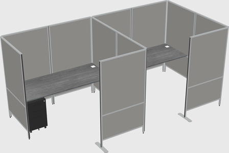 具有隐私的灵活面板系统