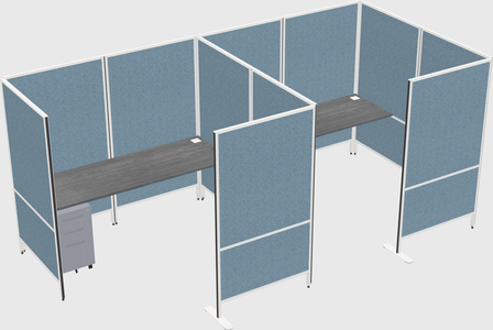 Système de panneaux flexibles avec confidentialité