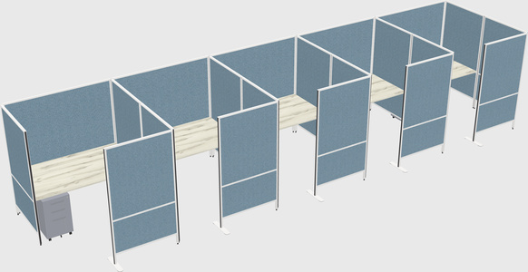 Système de panneaux flexibles avec confidentialité