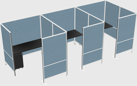 Système de panneaux flexibles avec confidentialité