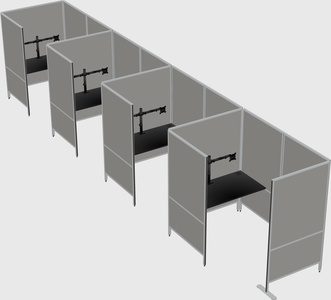 Small private panel system