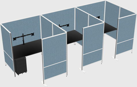 具有隐私的灵活面板系统