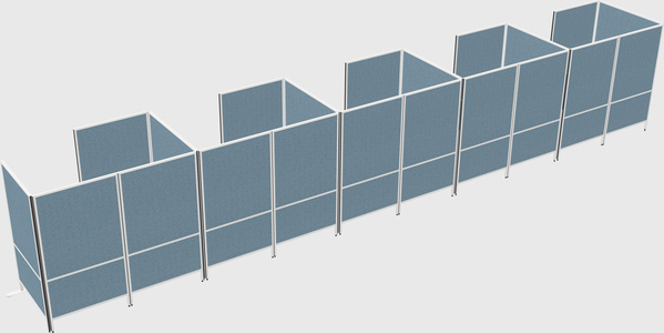 Small private panel system