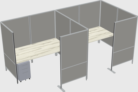 Flexible panel system with privacy