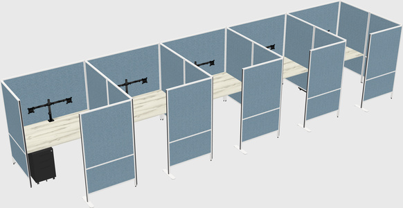 具有隐私的灵活面板系统