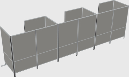 Small private panel system