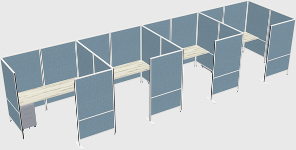 Système de panneaux flexibles avec confidentialité