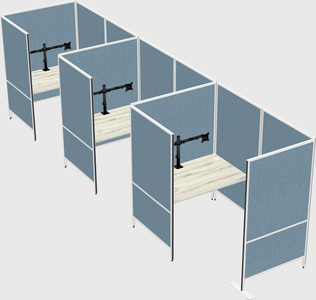 Small private panel system