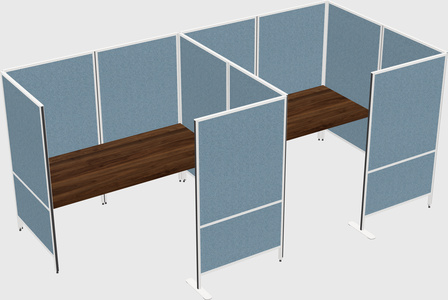 Flexible panel system with privacy