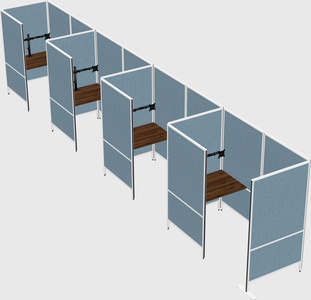 Small private panel system