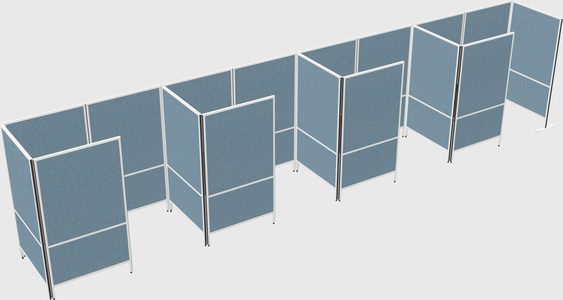 Small private panel system