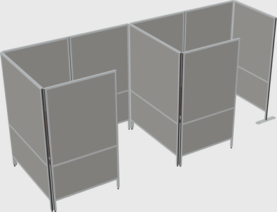 Small private panel system