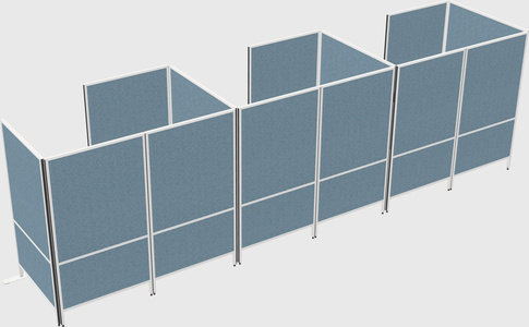 Small private panel system