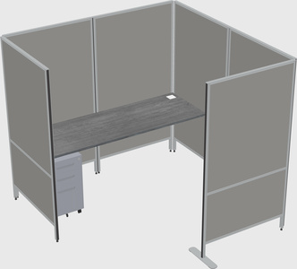 Système de panneaux flexibles avec confidentialité