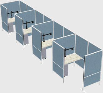 Small private panel system