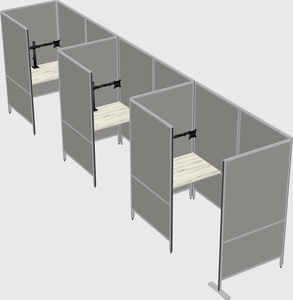 Small private panel system