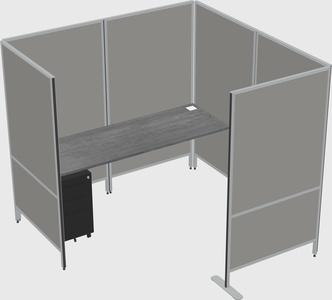 Système de panneaux flexibles avec confidentialité