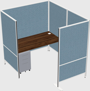 Système de panneaux flexibles avec confidentialité