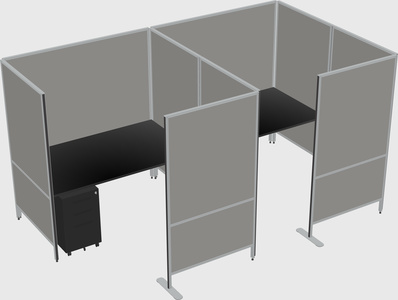 Système de panneaux flexibles avec confidentialité