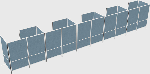 Small private panel system