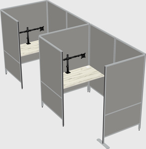 Small private panel system