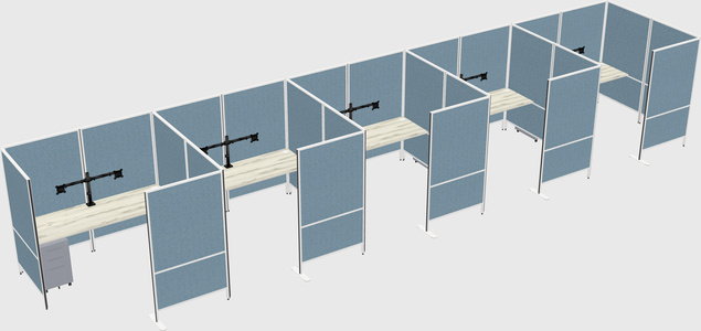 具有隐私的灵活面板系统