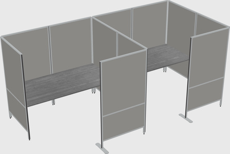 Système de panneaux flexibles avec confidentialité