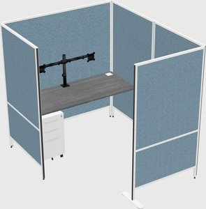 Système de panneaux flexibles avec confidentialité