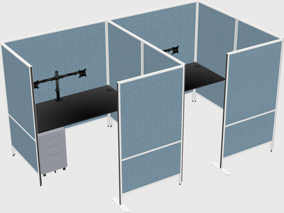 Système de panneaux flexibles avec confidentialité