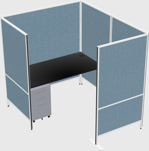 Système de panneaux flexibles avec confidentialité