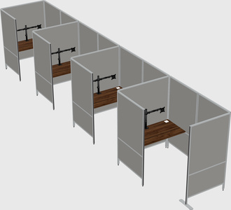 Small private panel system