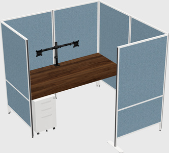 Système de panneaux flexibles avec confidentialité