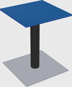 Modular table/desk table