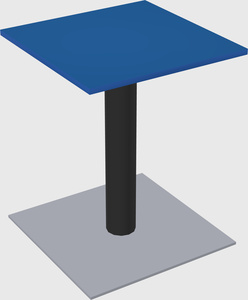 Modular table/desk table