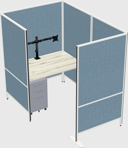 Small private panel system