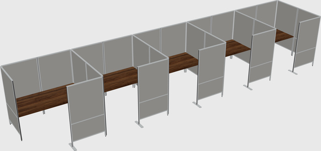 具有隐私的灵活面板系统