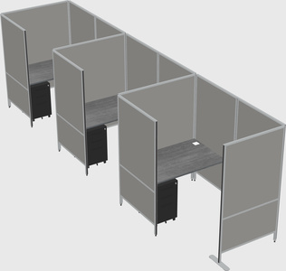 Small private panel system