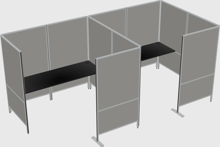 Système de panneaux flexibles avec confidentialité