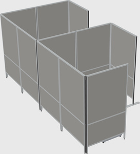 具有隐私的灵活面板系统