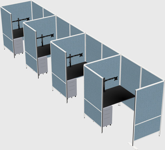 Small private panel system