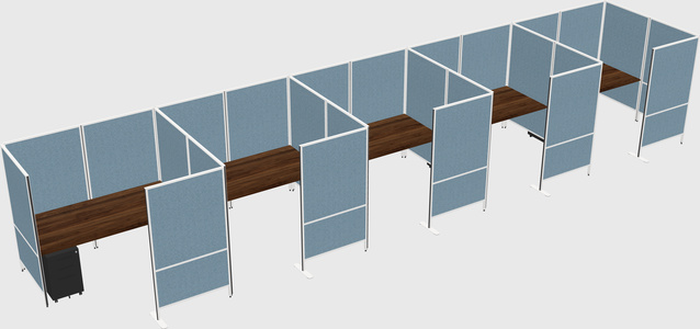 具有隐私的灵活面板系统