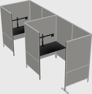Small private panel system